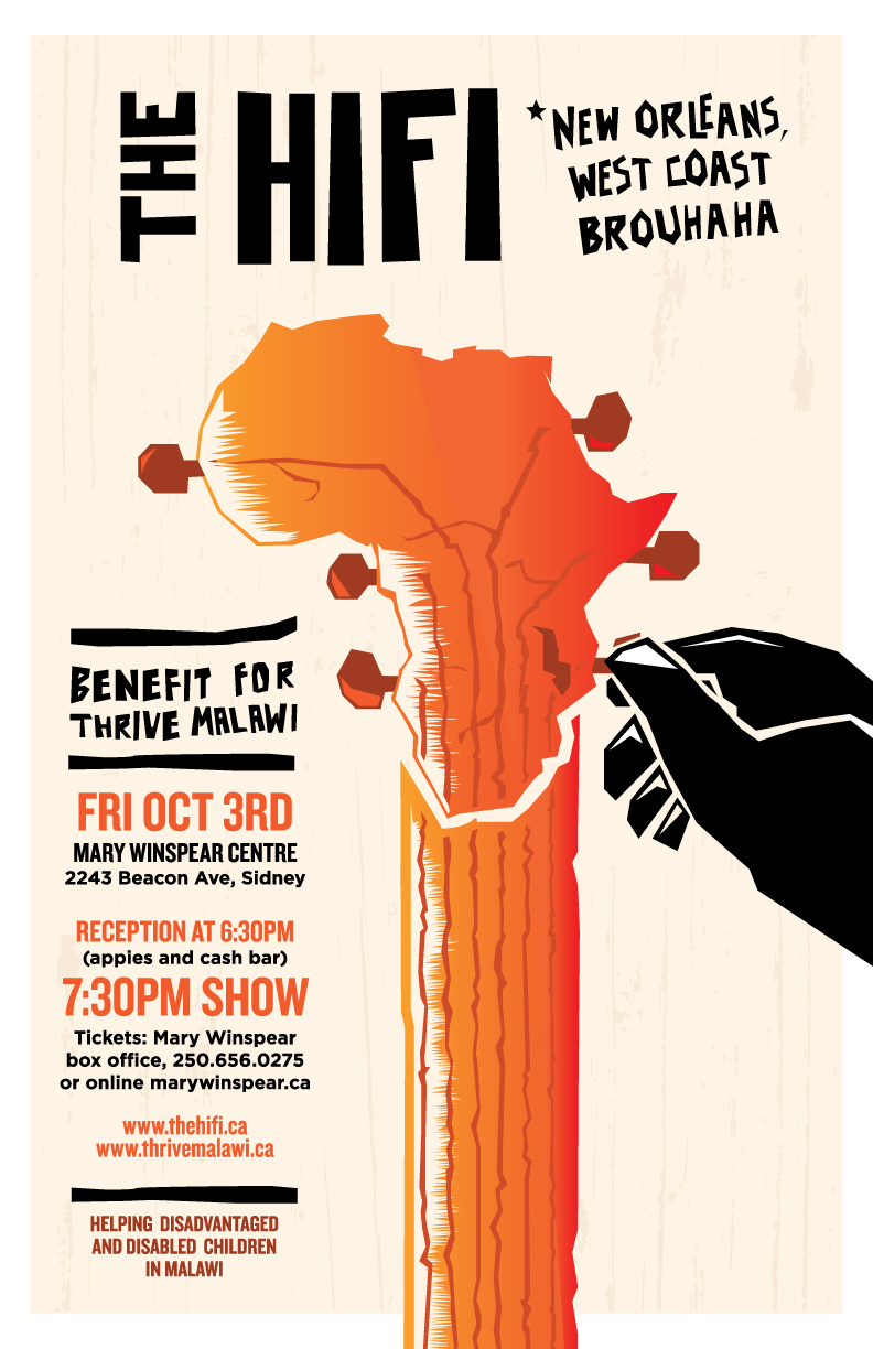 A Benefit Concert Featuring the high energy HiFi: THE HIFI @ Mary Winspear Centre - Oct 03, 2014