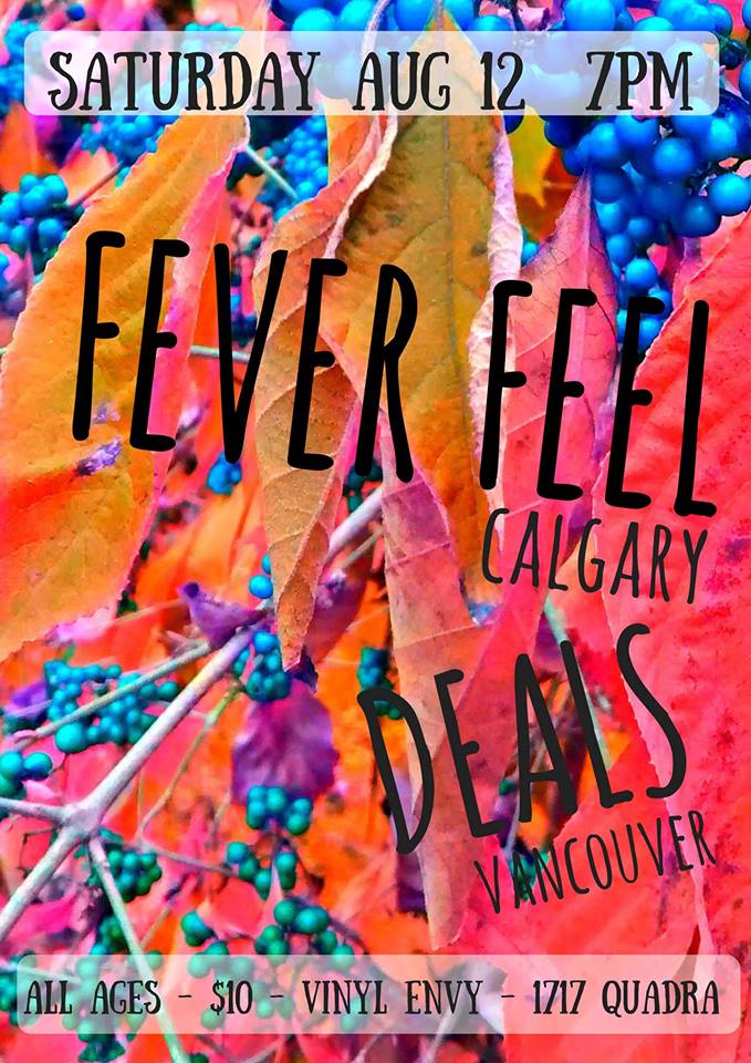 Fever Feel , Deals @ Vinyl Envy Aug 12 2017 - Jun 8th @ Vinyl Envy