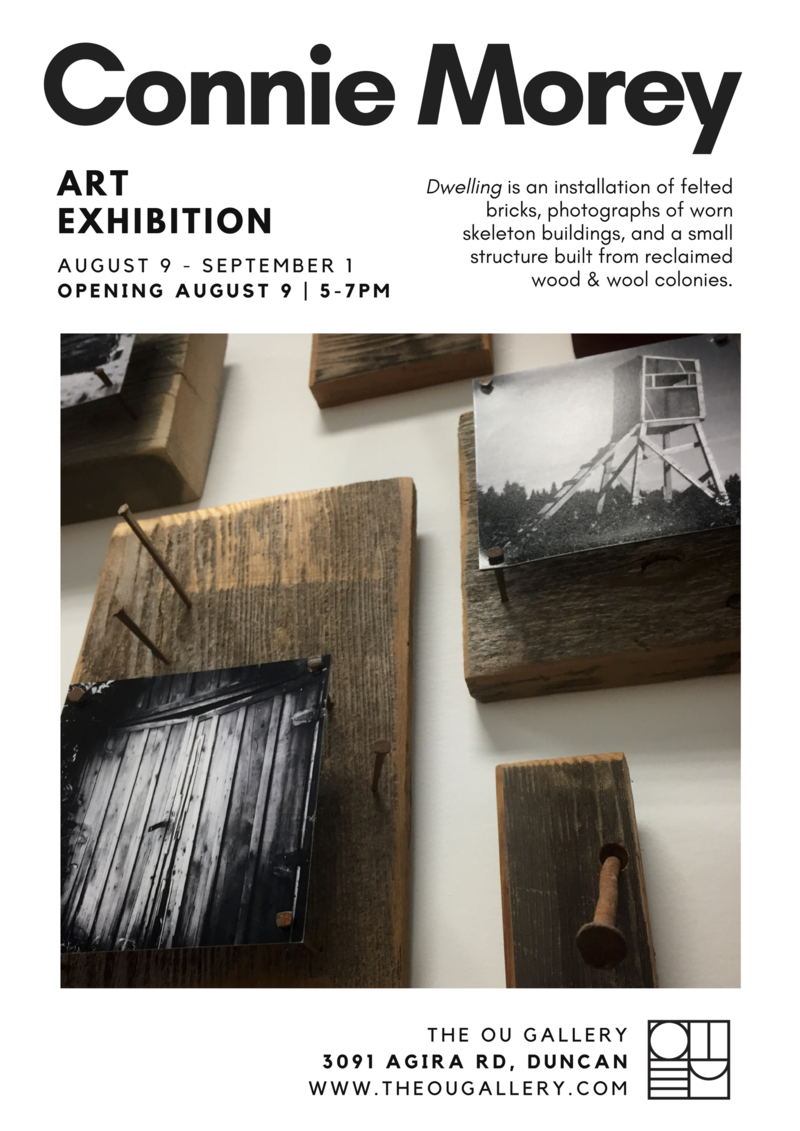 Dwelling: Connie Morey @ The Ou Gallery Aug 9 2018 - Jun 27th @ The Ou Gallery