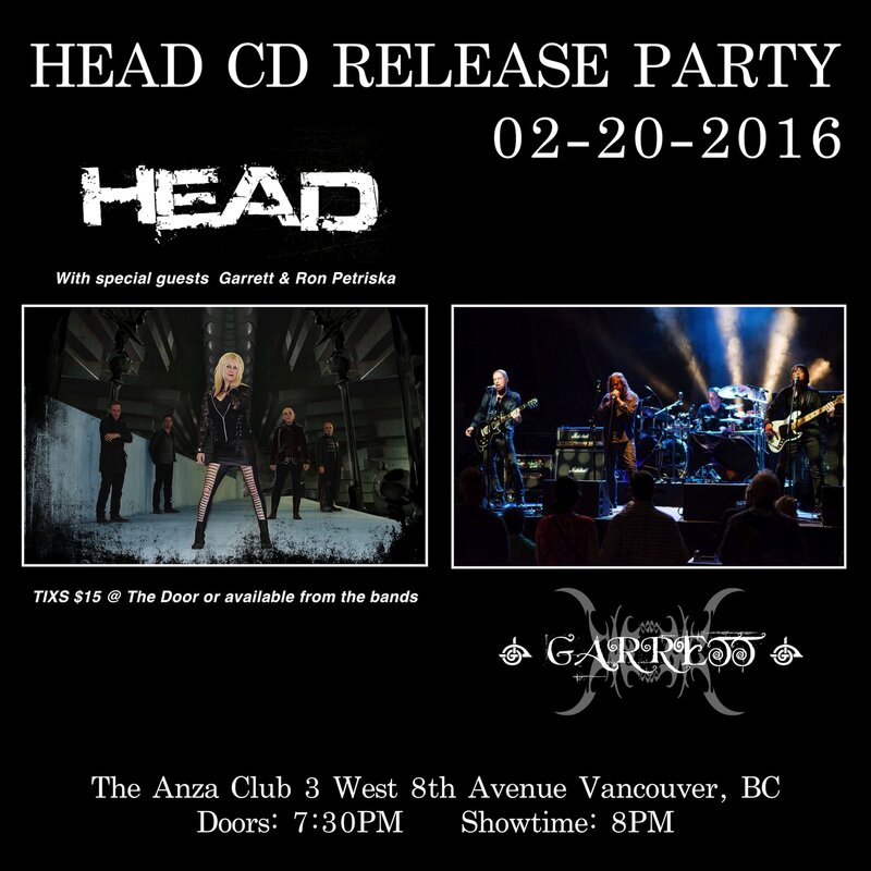Head - Seattle (ft), Sean Garrett @ The Anza Club Feb 20 2016 - May 19th @ The Anza Club