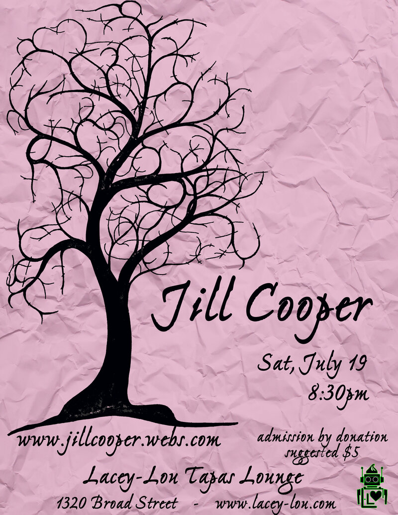 One Woman Band @ Lacey-Lou Tapas Lounge: Jill Cooper @ Lacey-Lou Tapas Lounge Jul 19 2014 - May 7th @ Lacey-Lou Tapas Lounge