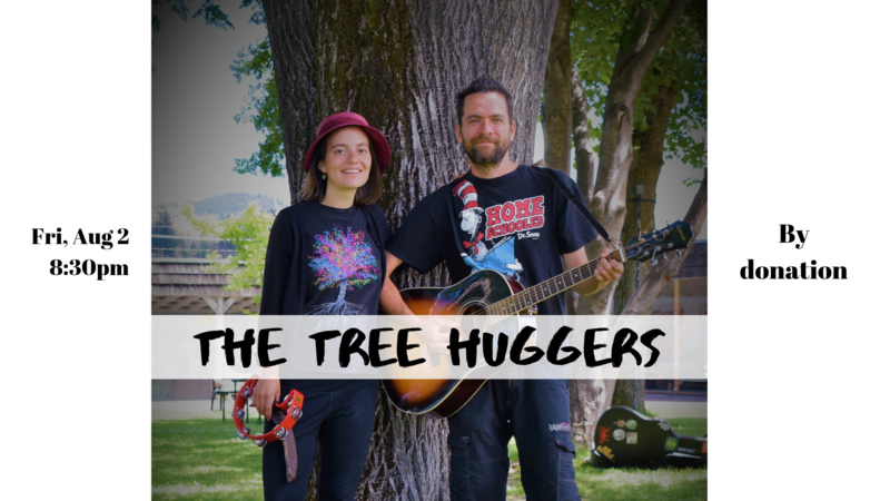 Singer-songwriting duo: The Tree Huggers @ Gorge-ous Coffee Aug 2 2019 - Jun 5th @ Gorge-ous Coffee