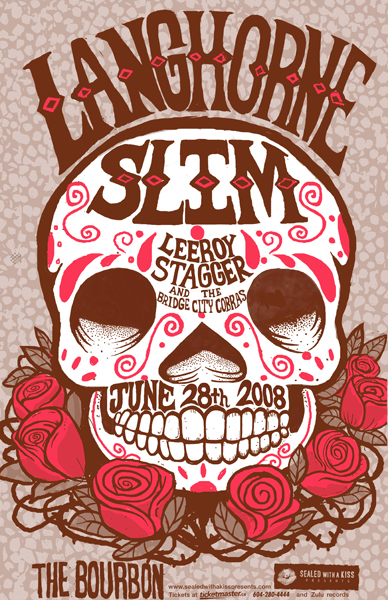 Langhorne Slim, Leeroy Stagger @ The Bourbon Jun 28 2008 - May 1st @ The Bourbon