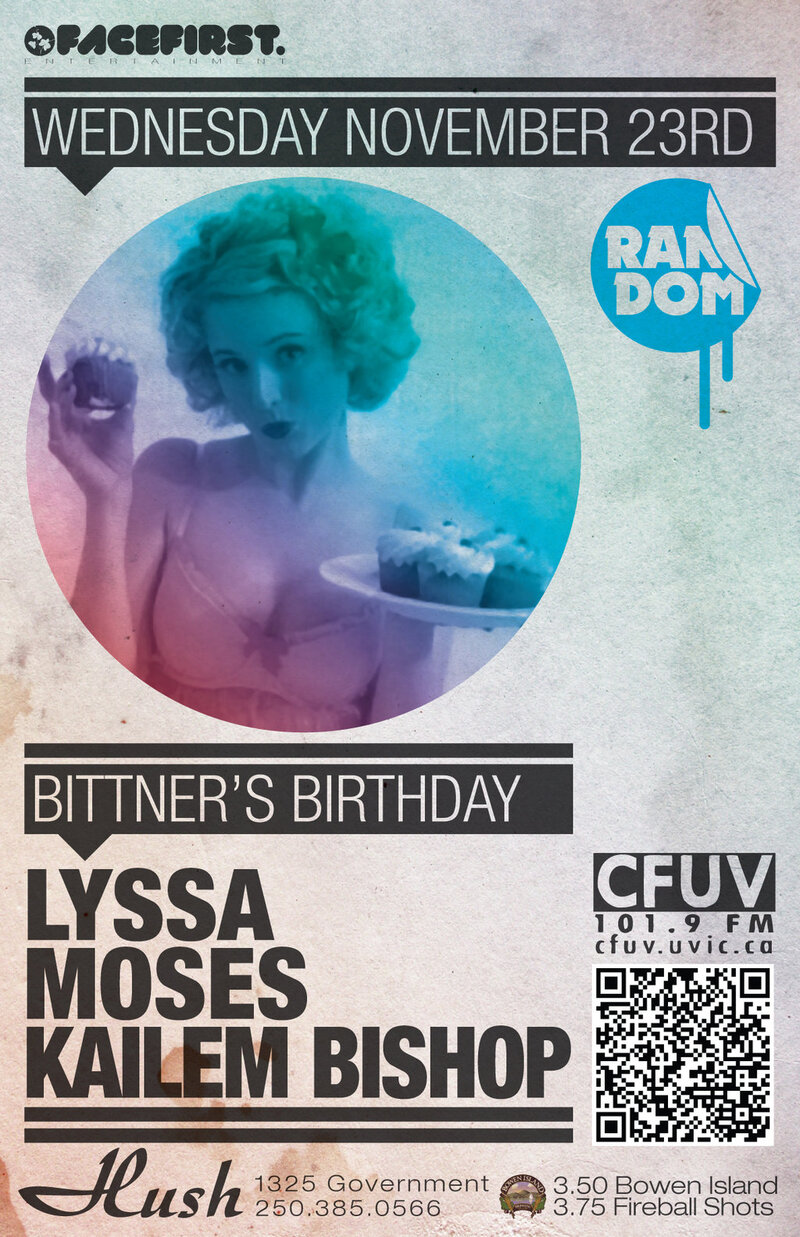 HOUSE MUSIC!: Lyssa, Moses, Kailem Bishop @ Hush - Nov 23, 2011
