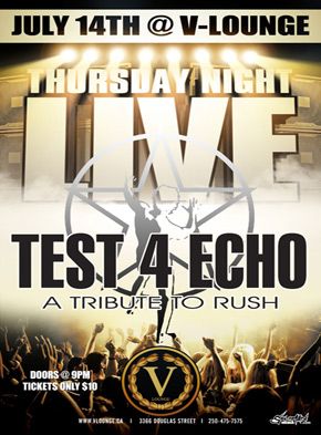 TEST 4 ECHO  @ V-lounge Jul 14 2011 - May 7th @ V-lounge