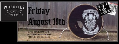 Outlaw Country night at wheelies!: CHRIS ANDRES AND THE STOMPIN DEVILLES @ Wheelies Motorcyles Aug 19 2016 - Jun 5th @ Wheelies Motorcyles