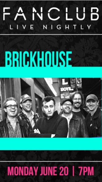Brickhouse @ Vancouver FanClub Jun 20 2014 - May 8th @ Vancouver FanClub