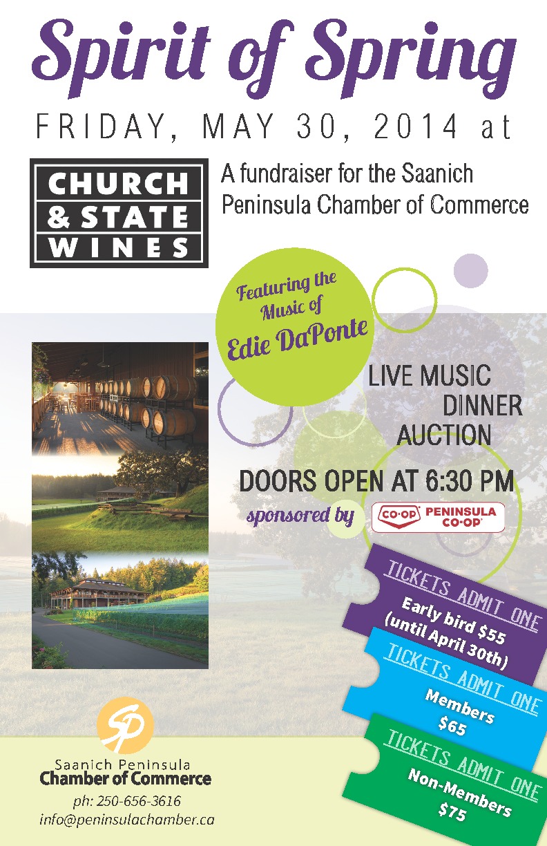 Edie DaPonte, Joey Smith @ Church and State Winery May 30 2014 - Jun 10th @ Church and State Winery