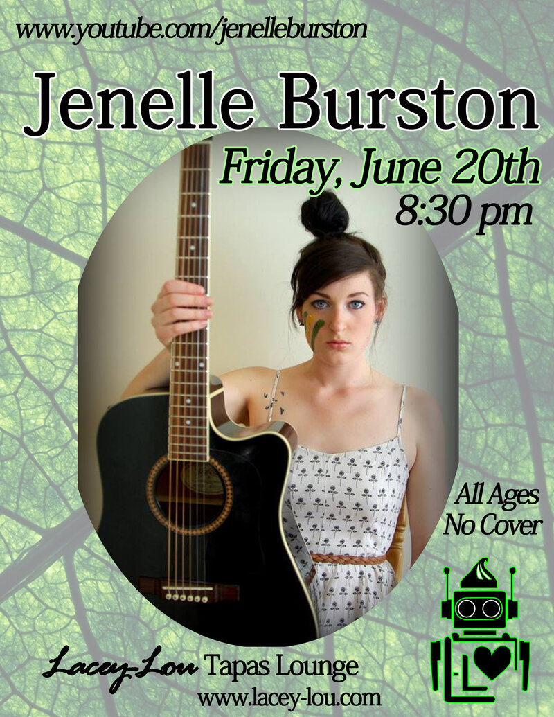 Jenelle Burston @ Lacey-Lou Tapas Lounge - Jun 20, 2014