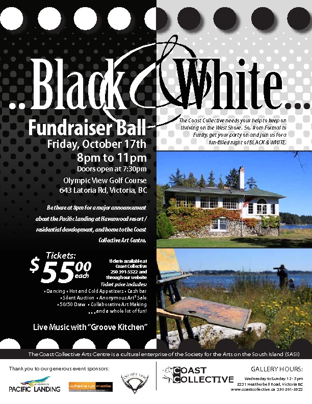 BLACK & WHITE Fundraiser Ball @ Olympic View Golf Club, 643 Latoria Road - Oct 17, 2014
