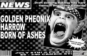 Golden Phoenix, Harrow - Vancouver, Born of Ashes @ Pub 340 Jul 8 2005 - May 13th @ Pub 340