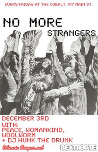 PEACE, Bon Voyage, Woolworm @ The Cobalt Dec 3 2010 - May 6th @ The Cobalt