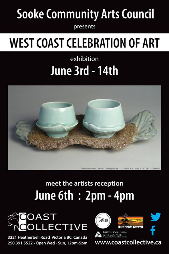 Sooke Community Arts Council - West Coast Celebration of Art @ Coast Collective Art Society Jun 3 2015 - Jul 27th @ Coast Collective Art Society