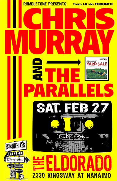 Chris Murray, The Parallels, Bone Daddies @ The El Dorado Feb 27 2010 - May 6th @ The El Dorado