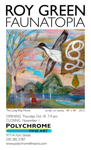 Roy Green - Faunatopia (solo exhibition of paintings) @ Shawn Shepherd Oct 18 2012 - Jun 10th @ Shawn Shepherd