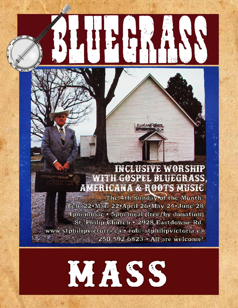 Bluegrass Mass: Wonderworking Power! @ St. Philip Church Feb 22 2015 - May 15th @ St. Philip Church