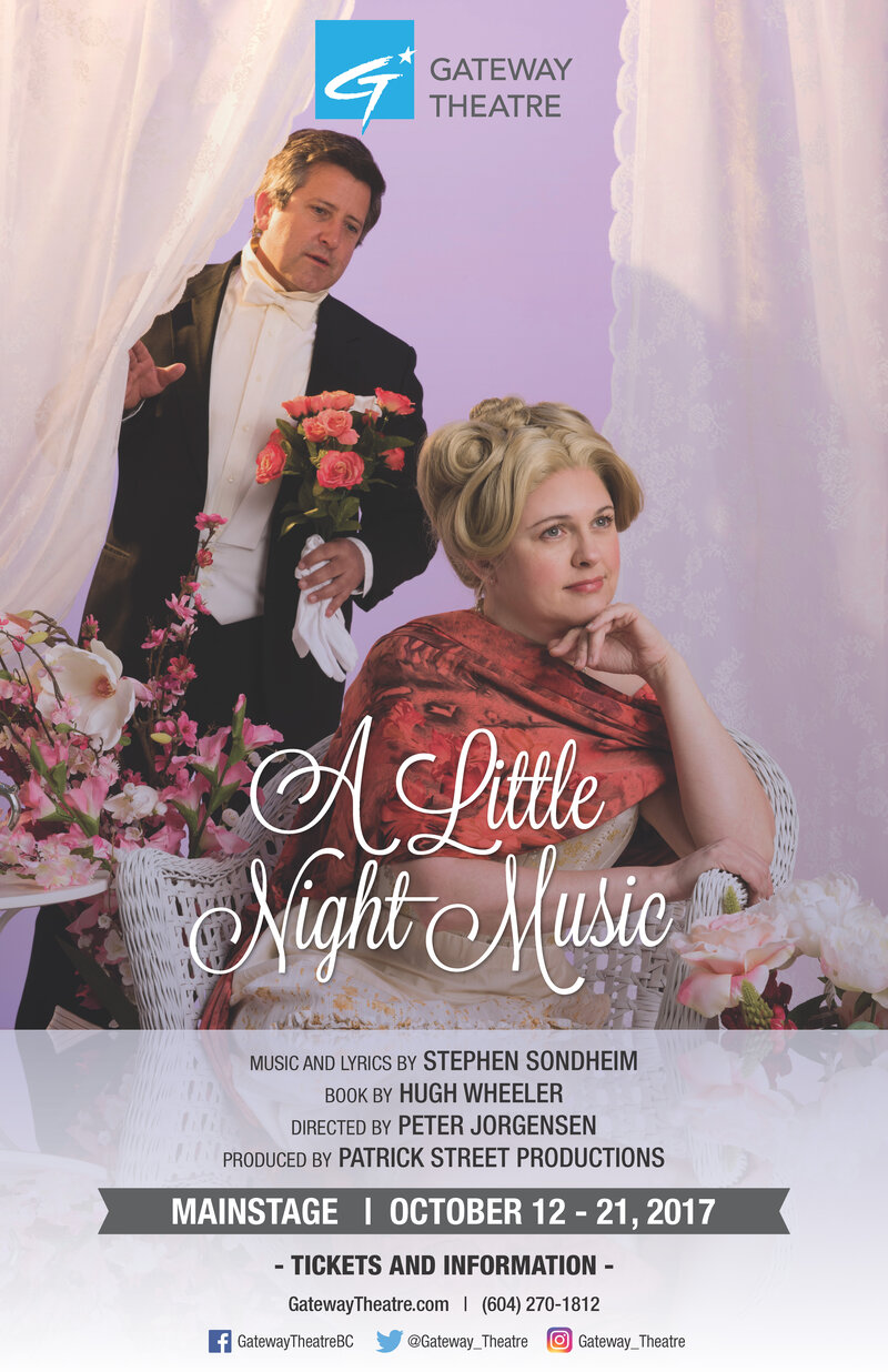Gateway Theatre Presents: A Little Night Music @ Gateway Theatre Oct 12 2017 - May 9th @ Gateway Theatre