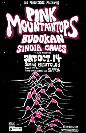 Pink Mountaintops, Budokan, Sinoia Caves @ Capital Ballroom Oct 14 2006 - May 6th @ Capital Ballroom