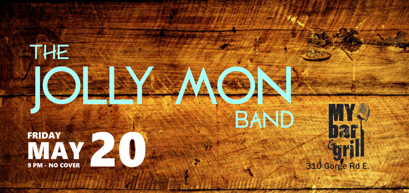 The Jolly Mon Band @ My Bar and Grill May 20 2016 - May 6th @ My Bar and Grill
