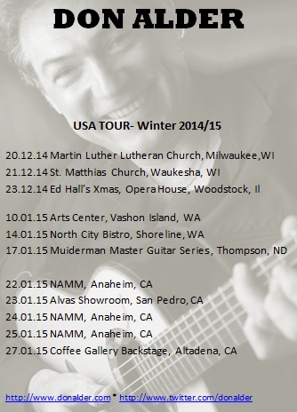 solo:: Don Alder @ North City Bistro - Jan 14, 2015