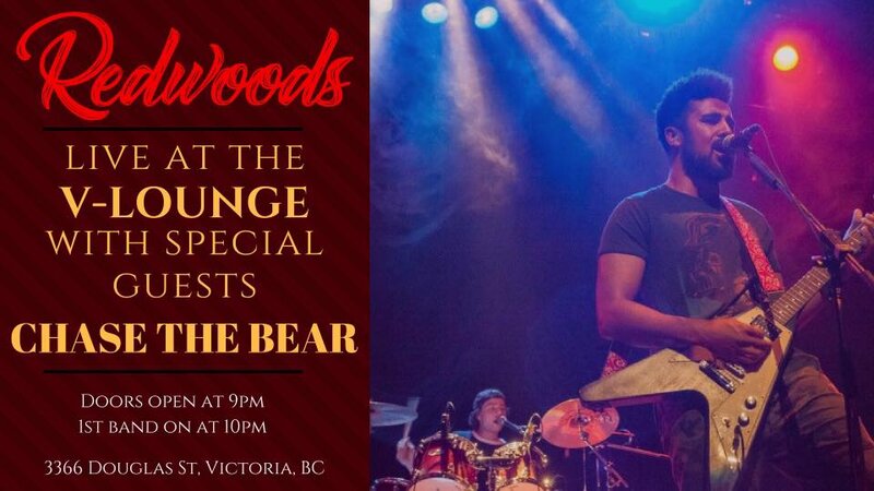 Redwoods, Chase the Bear @ V-lounge Mar 2 2018 - Apr 30th @ V-lounge