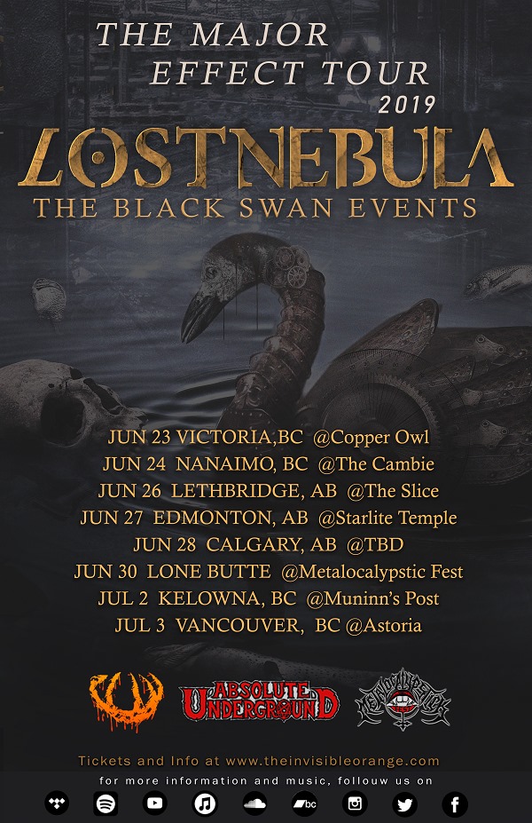 Lost Nebula, Krypteia , Crimson Witch @ Copper Owl Jun 23 2019 - Jun 4th @ Copper Owl