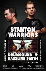 Stanton Warriors, Drumsound and Bassline Smith, Whoa, Grenade! @ Upstairs Oct 14 2012 - Jun 11th @ Upstairs