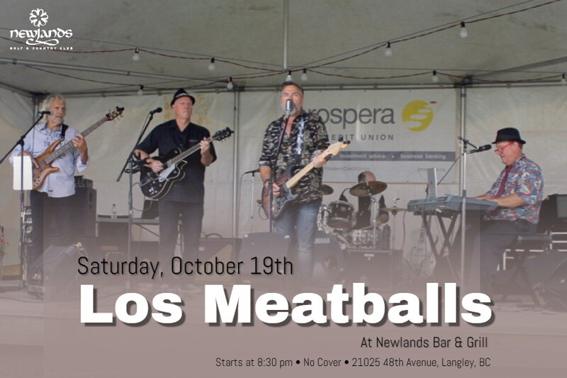 Los Meatballs @ Newlands Bar and Grill Oct 19 2019 - May 6th @ Newlands Bar and Grill