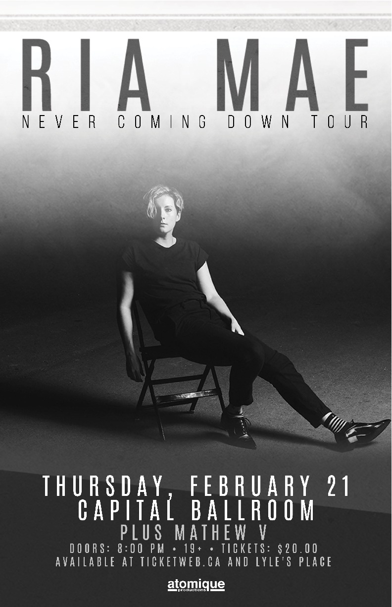 Rie Mae, Mathew V @ Capital Ballroom Feb 21 2019 - Jun 4th @ Capital Ballroom