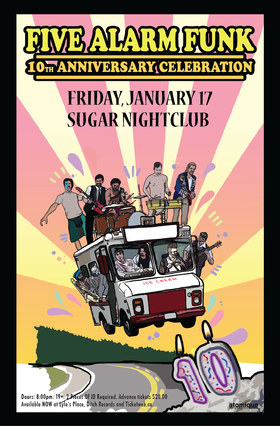Five Alarm Funk @ Capital Ballroom Dec 31 1969 - May 7th @ Capital Ballroom