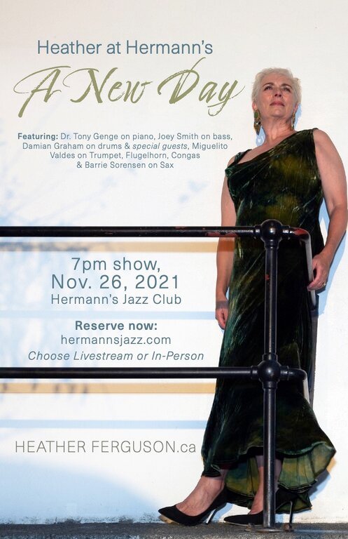 Heather at Hermann's - A New Day - May 9th @ Hermann's Jazz Club