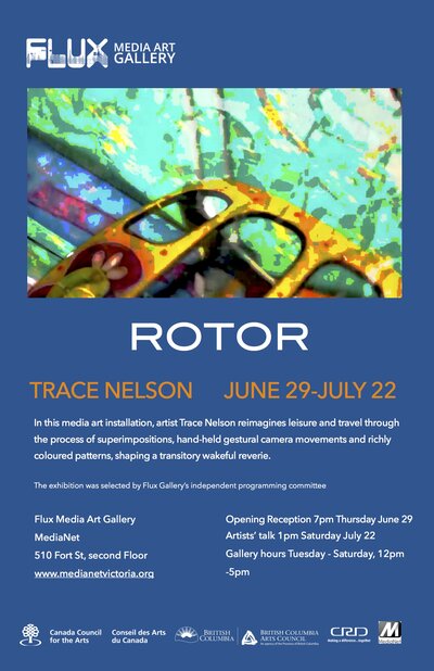 Trace Nelson Artist Talk @ Flux Media Gallery - Jul 22, 2017