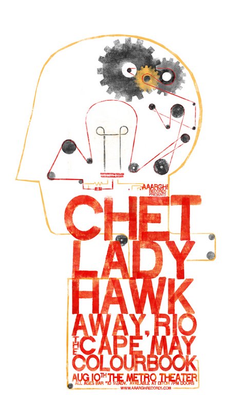 Chet, Ladyhawk, Away, Ri'o!, Colourbook @ Metro Studio Aug 10 2007 - May 7th @ Metro Studio