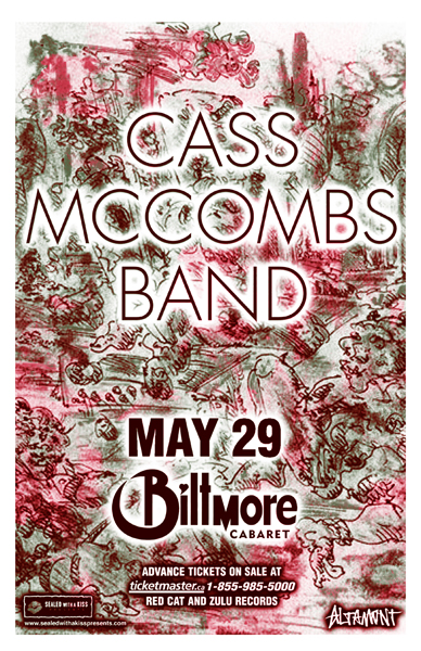 An Evening With: Cass McCombs Band @ The Biltmore Cabaret May 29 2012 - Jun 16th @ The Biltmore Cabaret