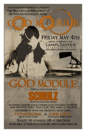 SCHULZ, Simian Rue, Dj Pandemonium, kAINE D3L4Y @ The Lamplighter - May 04, 2007