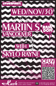 House Icon Martin S: Martin S , Skylo Rayne @ Hush - Nov 30, 2011