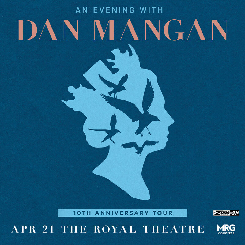 Dan Mangan @ Royal Theatre Apr 21 2020 - May 5th @ Royal Theatre