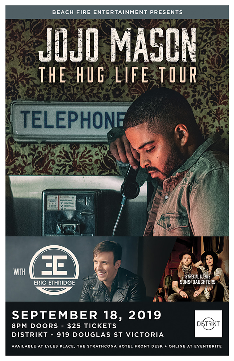 Jojo Mason, Eric Ethridge , Sons of Daughters @ Distrikt - Sep 18, 2019