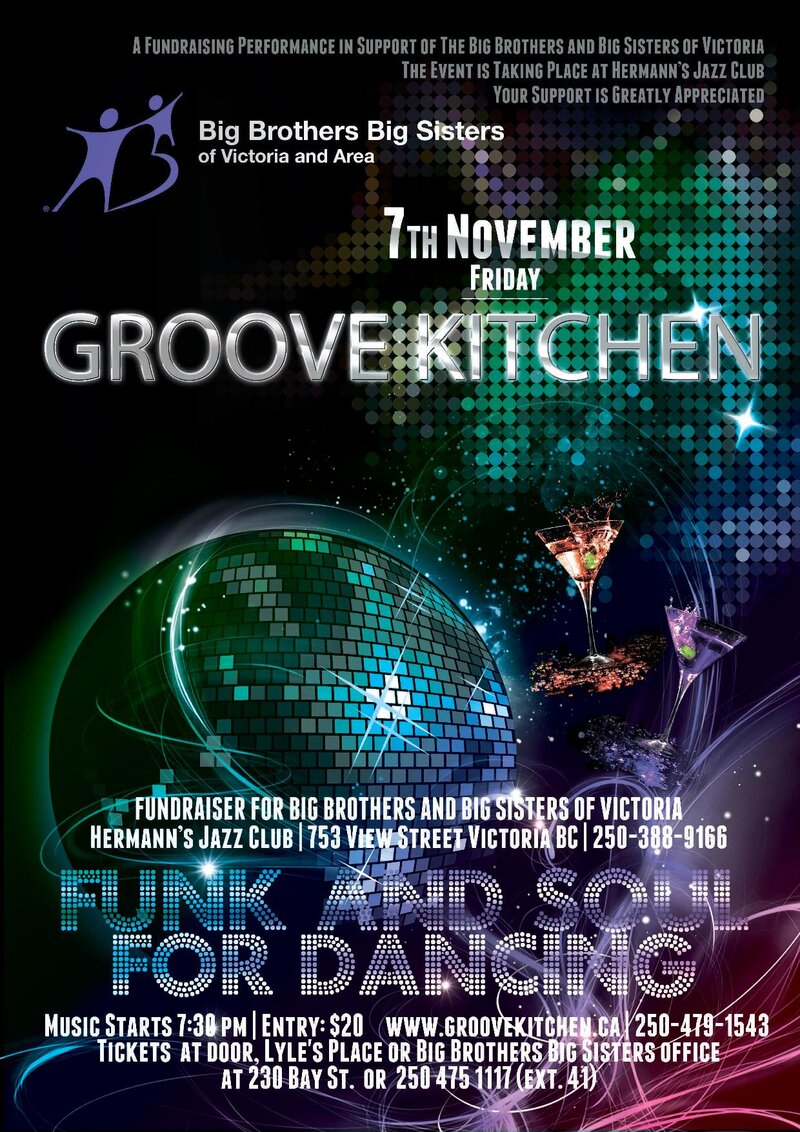 Groove Kitchen Jazz Night!: Groove Kitchen @ Hermann's Jazz Club Nov 7 2014 - Apr 30th @ Hermann's Jazz Club