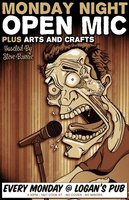 Steve Barries' sensational: Open Mic @ Logan's Pub Sep 3 2012 - Jun 12th @ Logan's Pub