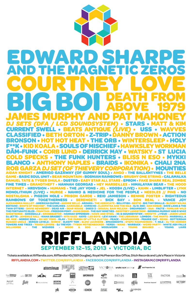 RIFFLANDIA 2013 - September 12 - 15 @ Various Venues Sep 13 2013 - May 6th @ Various Venues