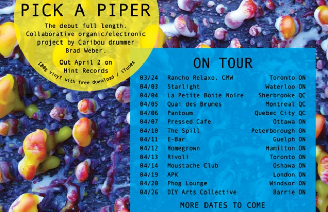 Mint records and Copper Owl present:: Pick a Piper, Okpk, THESIS SAHIB @ Copper Owl Jun 30 2013 - May 6th @ Copper Owl