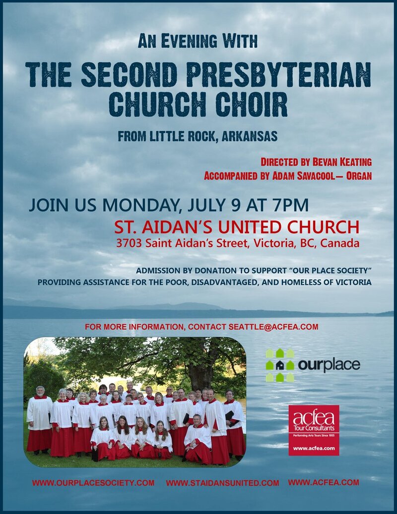 An Evening with the Second Presbyterian Church Choir of Little Rock, Arkansas: Second Presbyterian Church Choir @ Broad View United Jul 9 2012 - May 7th @ Broad View United