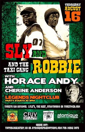Reggae Kings United!: Sly & Robbie, Horace Andy, Cherine Anderson @ Element Aug 16 2007 - May 7th @ Element