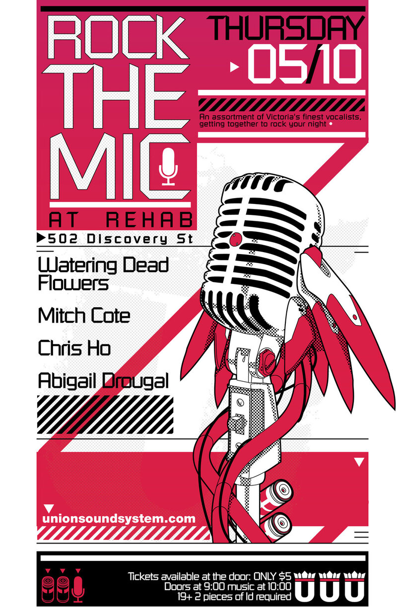 A night of Local Rock acts!: Watering Dead Flowers, Mitch Cote, Chris Ho, Abigail Drougil @ REHAB NIGHTCLUB May 10 2012 - May 16th @ REHAB NIGHTCLUB