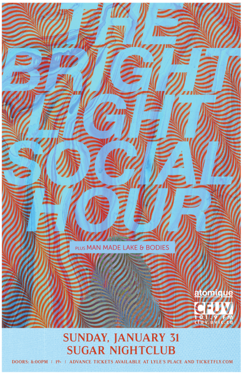 The Bright Light Social Hour @ Capital Ballroom Jan 31 2016 - May 6th @ Capital Ballroom