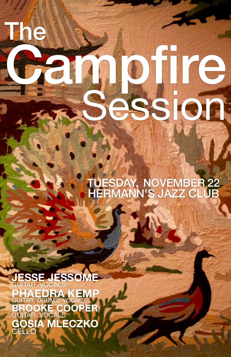 C'mon Back - The Campfire Session Reunion Show: Brooke Cooper, Corey Francis @ Hermann's Jazz Club Nov 22 2016 - May 7th @ Hermann's Jazz Club