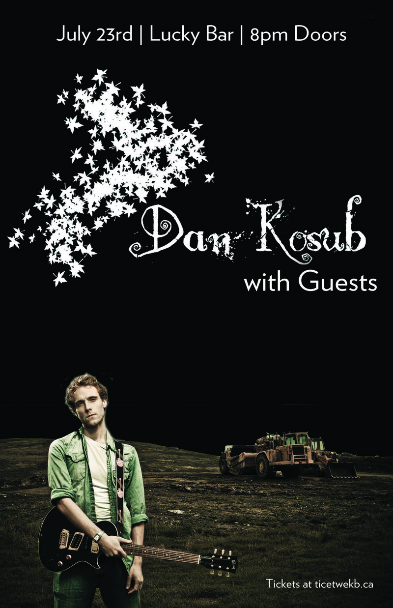 Dan Kosub CD Release: Dan Kosub, Geoffrey Lundstrom @ Lucky Bar Jul 23 2011 - Jun 6th @ Lucky Bar