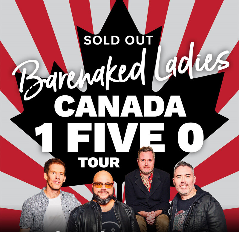 Barenaked Ladies Canada 1 Five O Tour @ Cowichan Performing Arts Centre Nov 15 2017 - Jun 4th @ Cowichan Performing Arts Centre