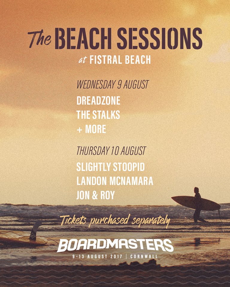 Jon and Roy, Slighty Stoopid, Landon McNamara @ Boardmasters - Aug 10, 2017